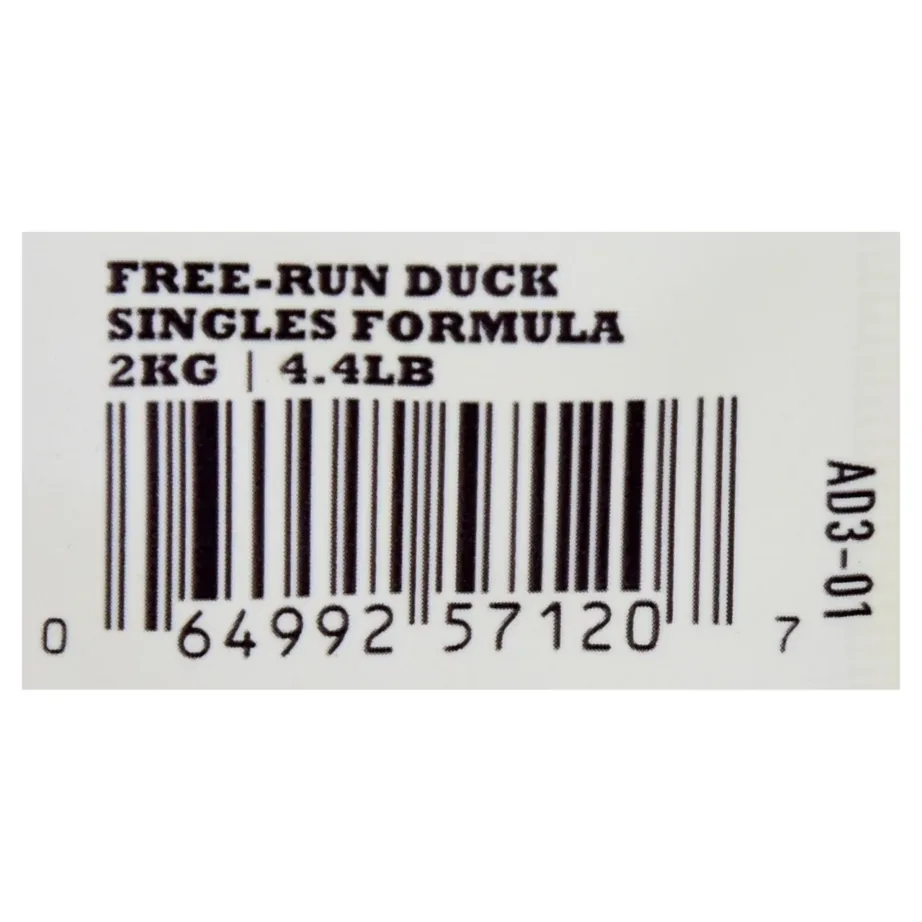 ACANA Singles Free-Run Duck 2 kg monoproteiinne teraviljavaba pardilihaga kuivtoit tundliku seedimisega igas vanuses koertele - 3