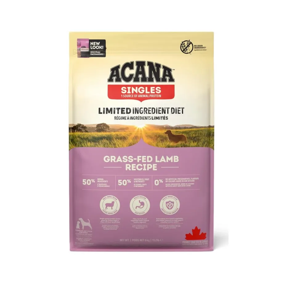 ACANA lambalihaga gluteenivaba koeratoit 6kg esikülg