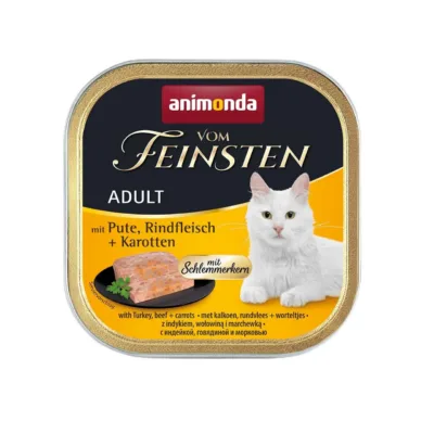 Animonda kalkuniga märg kassitoit 100g veiseliha ja porgandiga