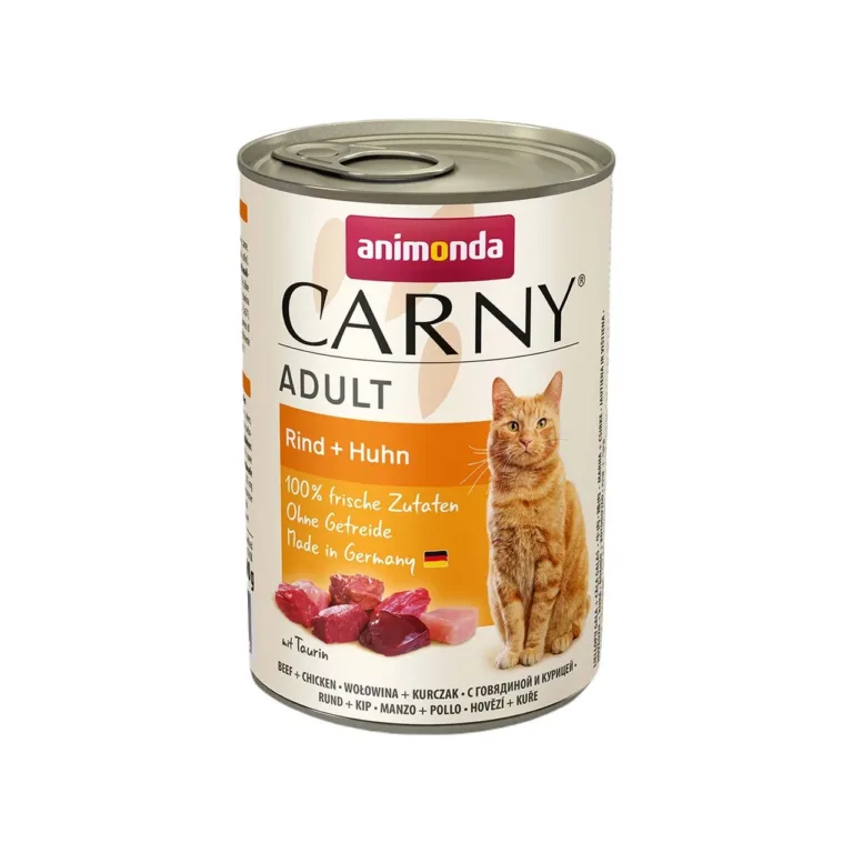 veise ja kana märgtoit kassile Animonda Carny 400g