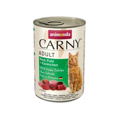 veise ja jänesega kassikonserv Animonda Carny Adult 400g