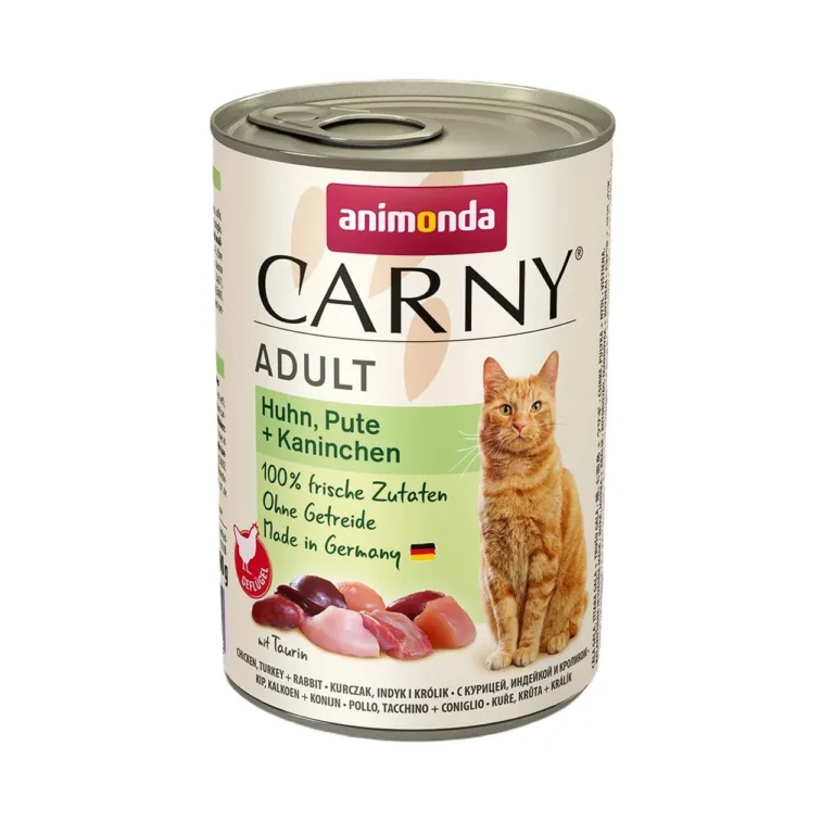 Animonda Carny kana kalkun küülik kassitoit 400g purk