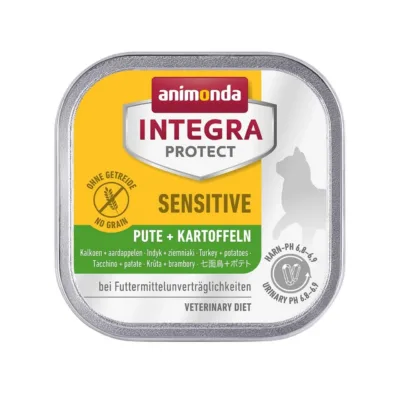 kalkuniga märgtoit tundlikule kassile Animonda Integra Protect Sensitive 100g