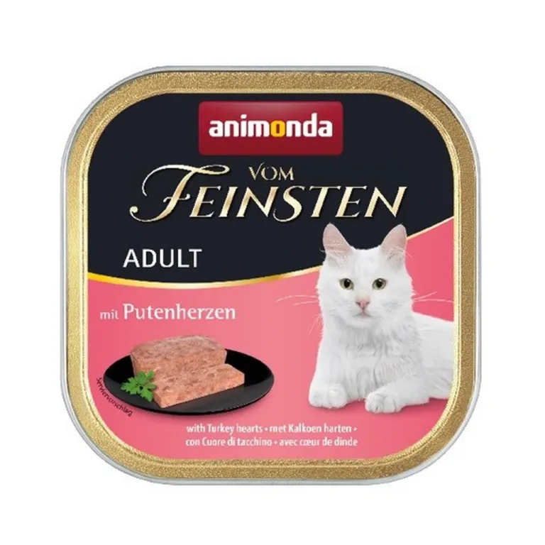 kalkunisüdametega märg kassitoit Animonda Vom Feinsten 100g