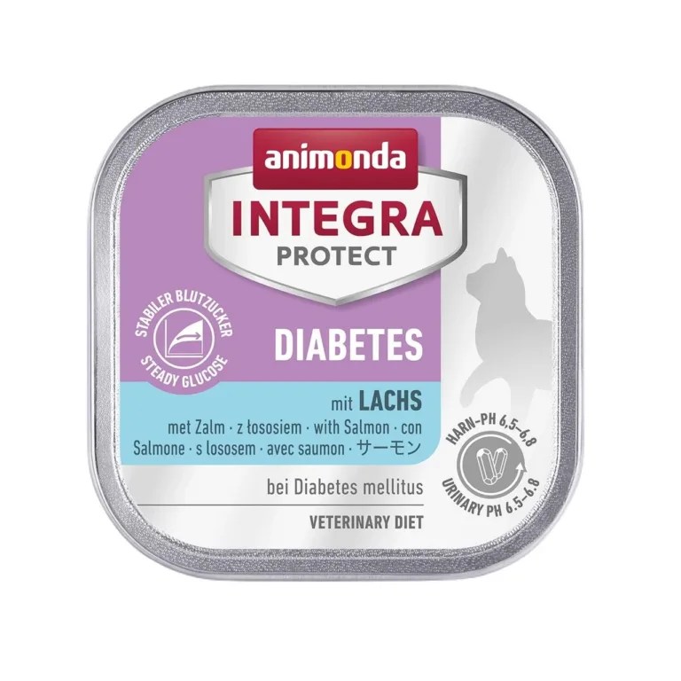 diabeetikust kassi lõhe märgtoit Animonda Integra Protect
