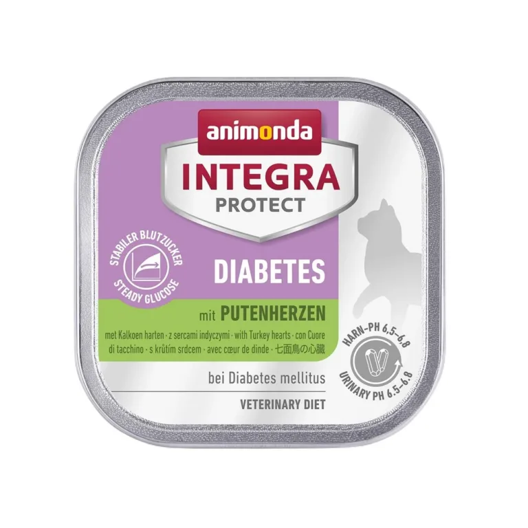 diabeetikule kassitoit kalkuniga Animonda Integra Protect 100g