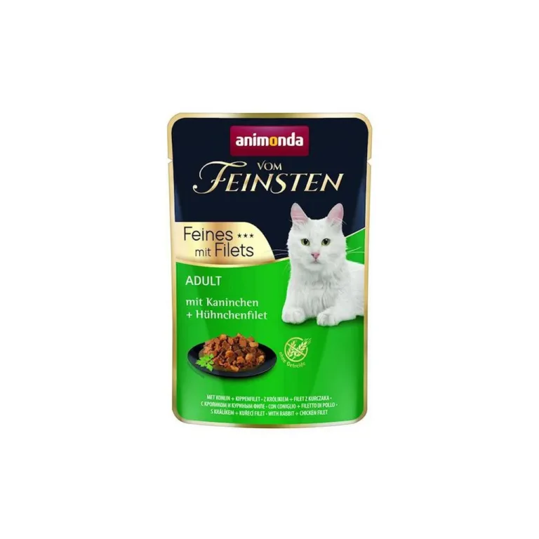 küüliku ja kanaga kassitoit Animonda Vom Feinsten 85g kotis