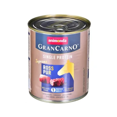 Animonda GranCarno hobuseliha märgtoit koertele 800g konserv