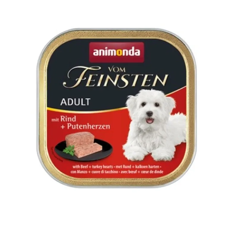 veise ja kalkunisüdamega koeratoit Animonda Vom Feinsten