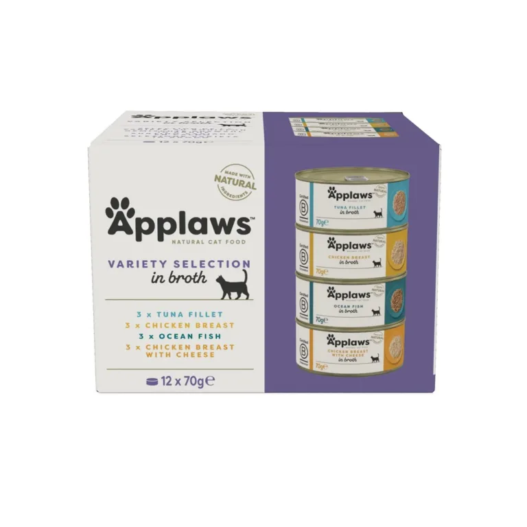 gluteenivaba märgtoit kassile Applaws 12x70g purgis