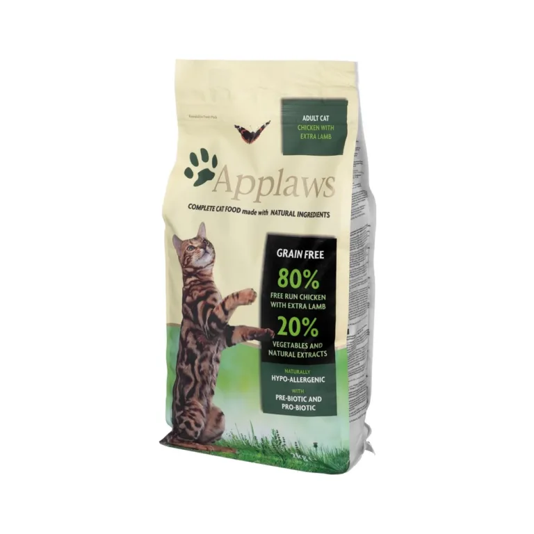 Applaws kanaliha-lambalihaga kuivtoit kassile 2kg külgvaade