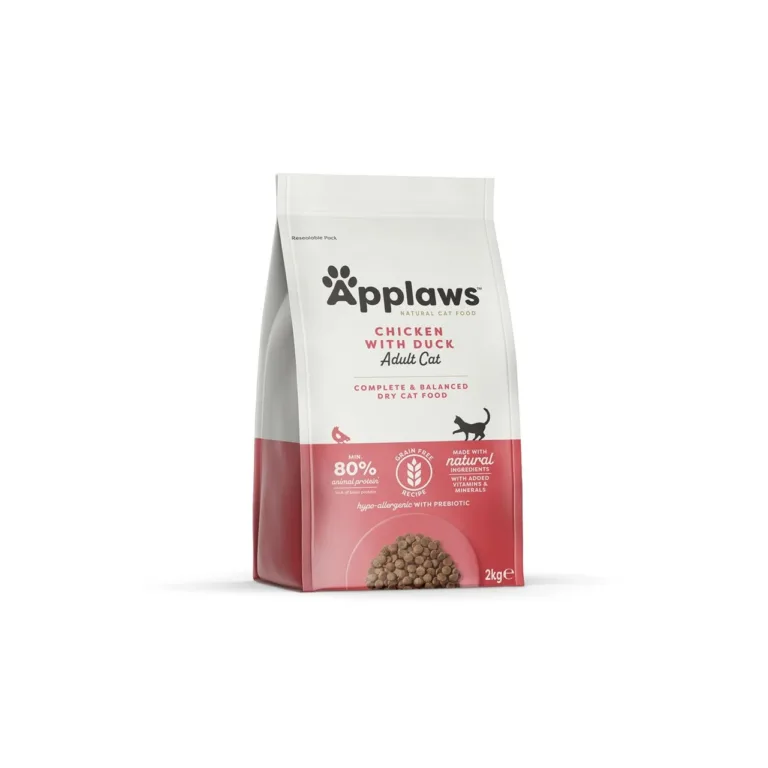 kana ja pardi kuivtoit kassile, Applaws Chicken with Duck 2kg