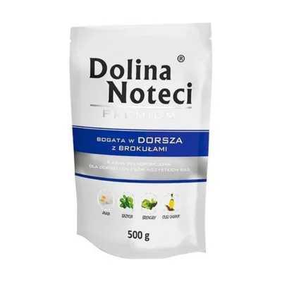 märg koeratoit tursaga Dolina Noteci Premium 500g