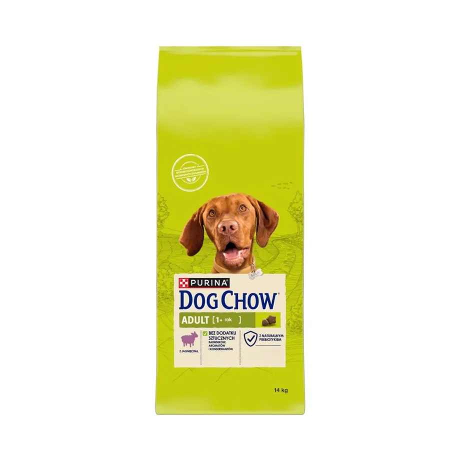 Purina Dog Chow Adult 14 kg lambaliha kuivtoit täiskasvanud koertele, vitamiinidega