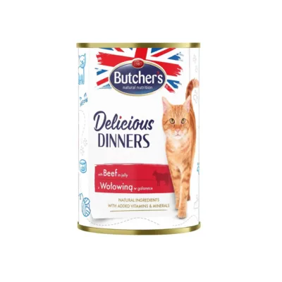 veiselihaga märgtoit kassile Butcher's Delicious Dinners 400g