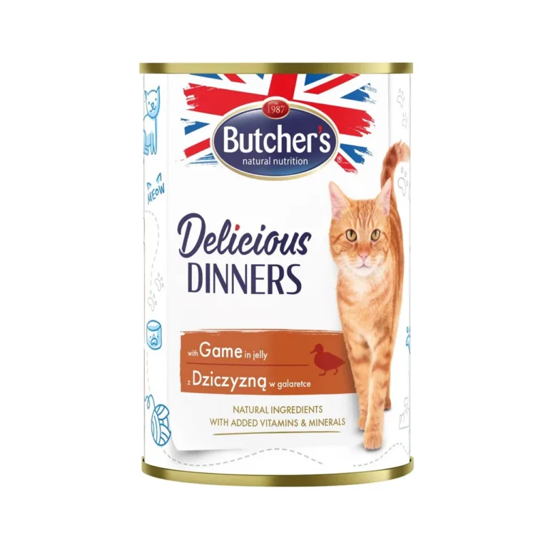 Butcher's Delicious Dinners metssealiha märg kassitoit 400g purk