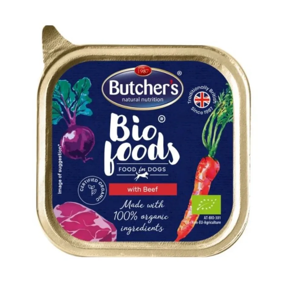 veiselihaga gluteenivaba koeratoit Butcher's Bio Foods 150g