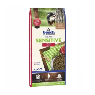 bosch Sensitive Lamb & Rice gluteenivaba koeratoit 15 kg