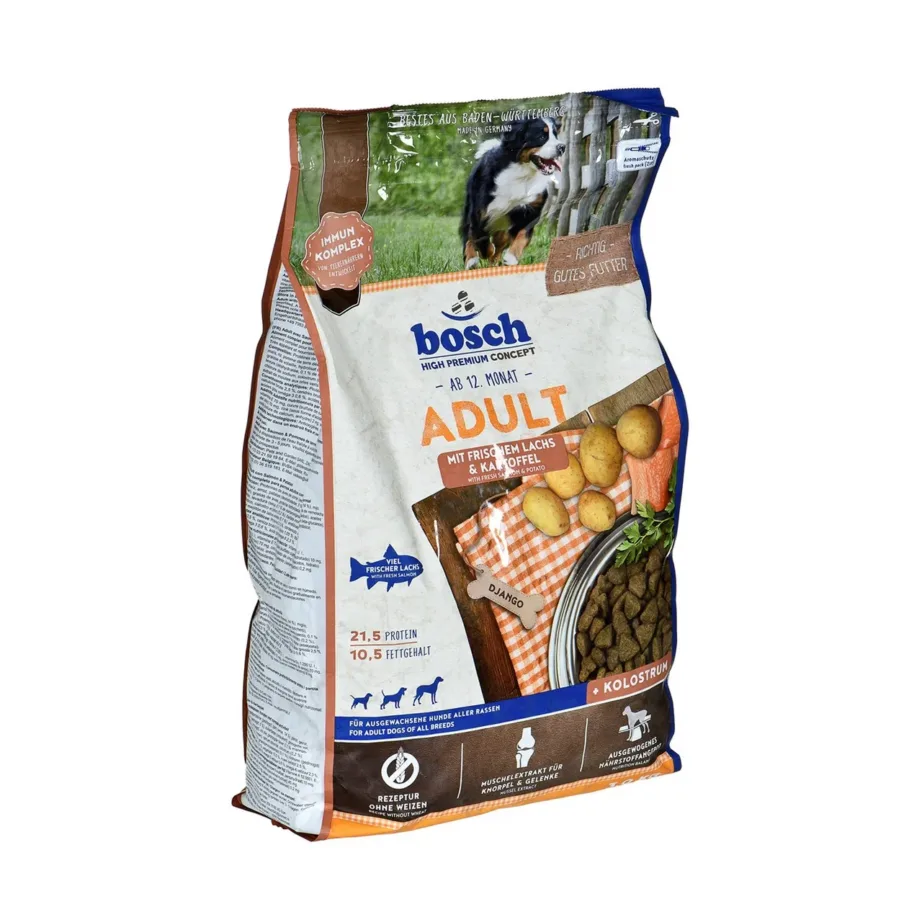 Bosch 09030 Adult Salmon & Potato 3 kg gluteenivaba kuivtoit lõhe ja kartuliga täiskasvanud koertele - 3