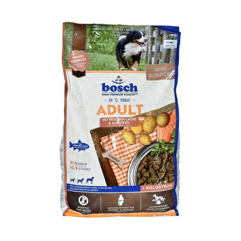 Bosch 3 kg lõhe ja kartuli koeratoit eesvaates