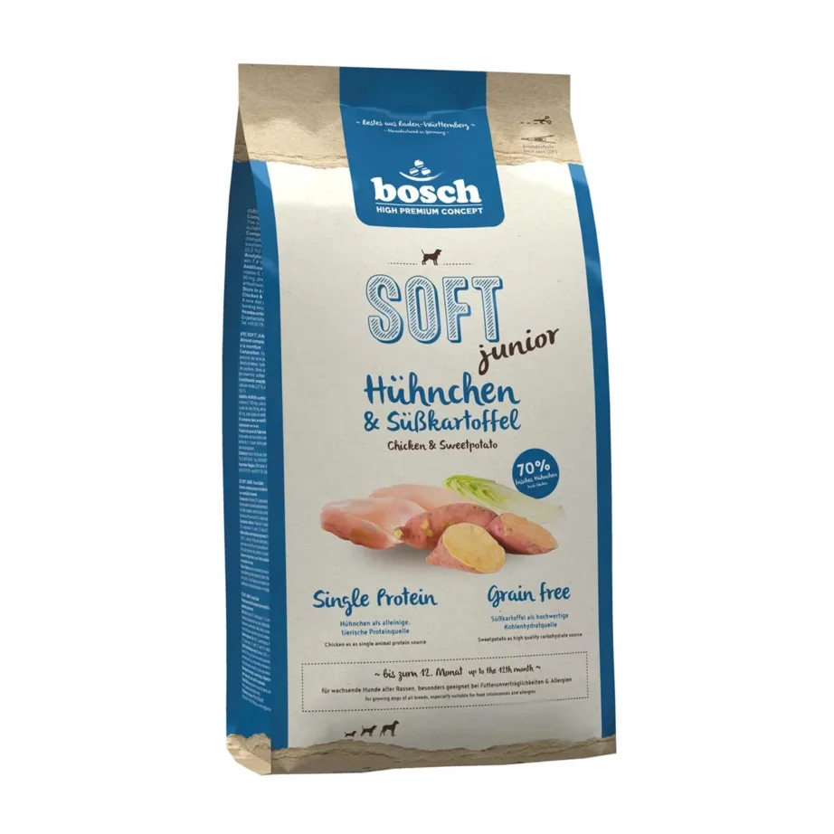 Bosch Soft Junior Chicken 12,5 kg gluteenivaba kuivtoit kasvavatele koertele