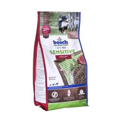 gluteenivaba lambariis koeratoit Bosch Sensitive 1 kg kott