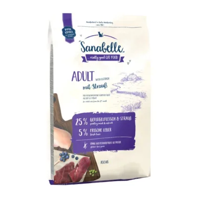 BOSCH Sanabelle hirvelihaga kuivtoit kassile 10 kg pakk