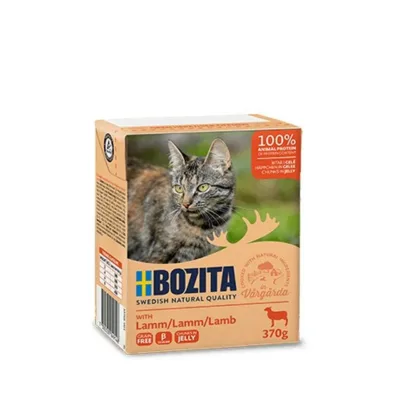 Bozita gluteenivaba lambaliha kassitoit 370g pakendiga