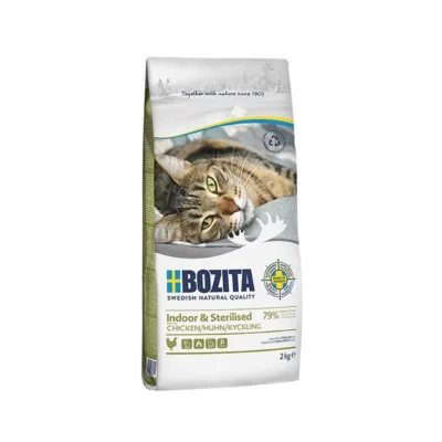 Bozita teraviljavaba kuivtoit steriliseeritud kassile 2kg