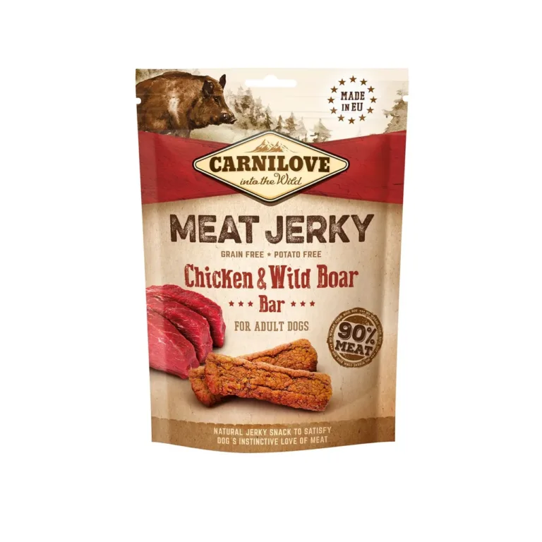 Carnilove kanaliha ja metssiga koerasnäkk 100g pakk