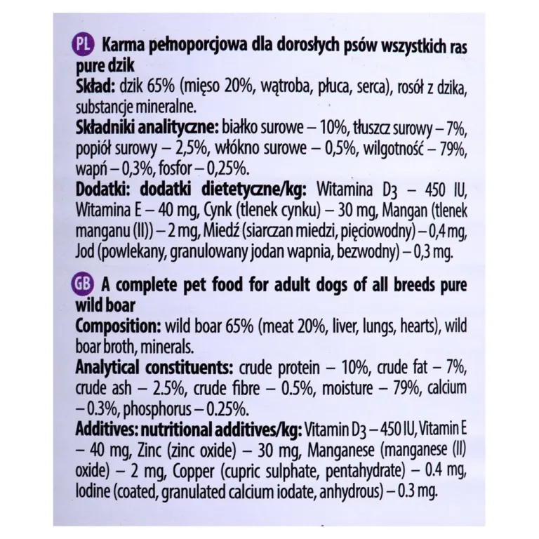 Dolina Noteci Premium Pure teraviljavaba ulukilihaga koeratoit