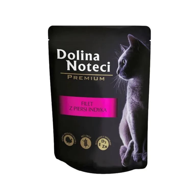 kalkunilihaga märgtoit kassile Dolina Noteci pakend