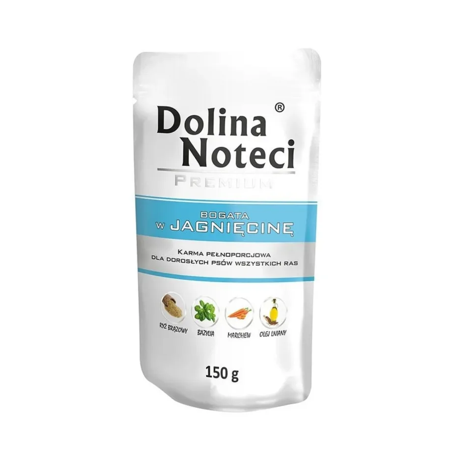 lambaliha märgtoit koertele Dolina Noteci 150g pakend