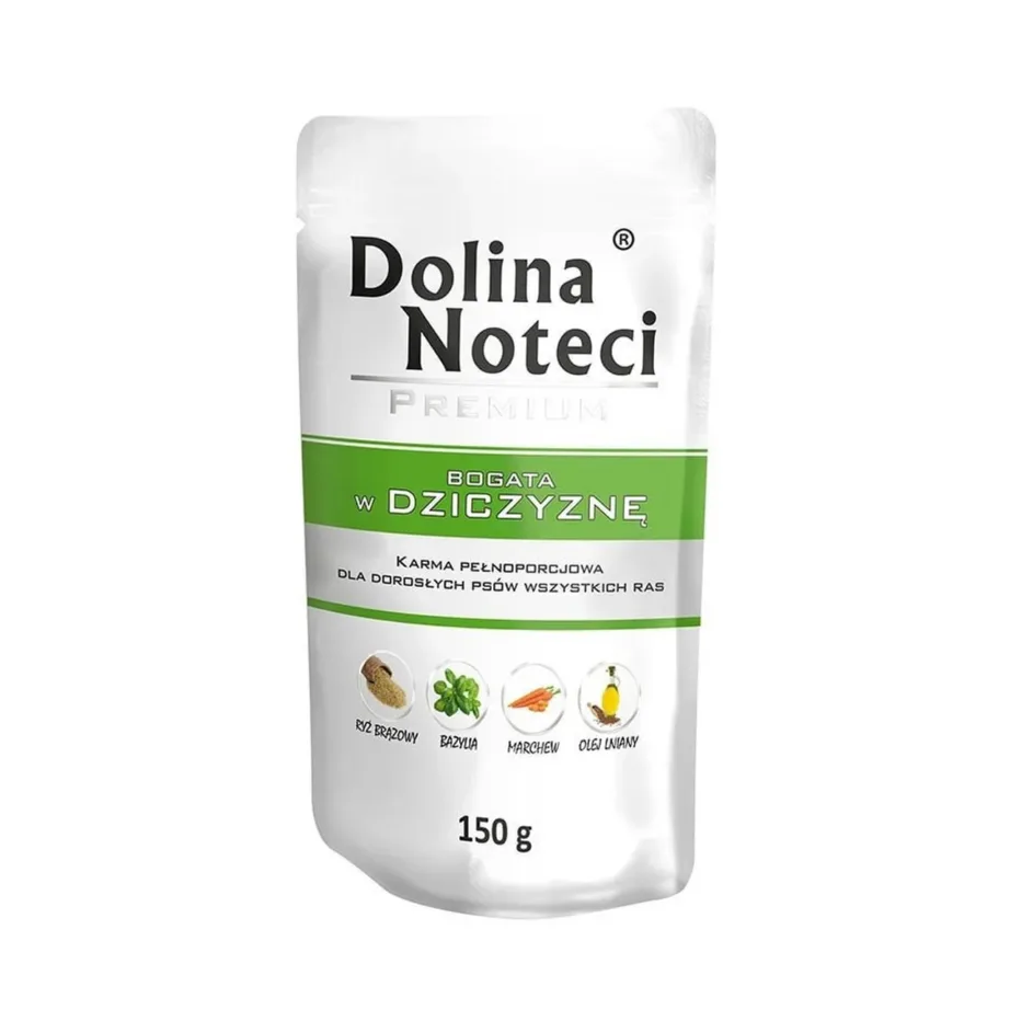 metsalihaga märg koeratoit Dolina Noteci Premium 150g