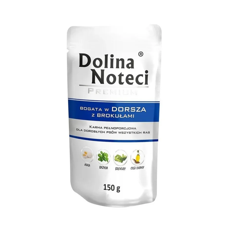 tursamaitseline märgtoit koertele Dolina Noteci 150g pakk