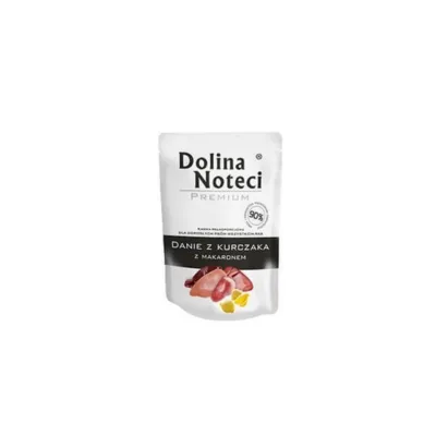 kana ja nuudlitega märgtoit koertele Dolina Noteci pakk