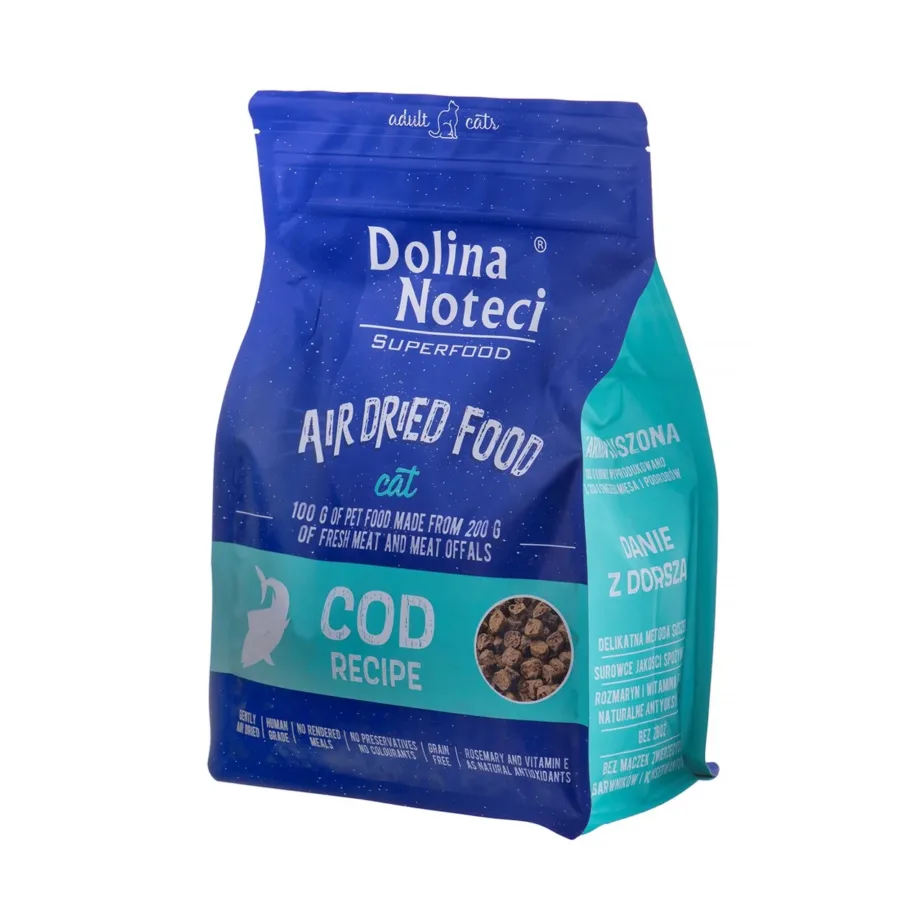 Dolina Noteci Superfood Cod 1 kg gluteenivaba kuivtoit tursaga täiskasvanud kassidele