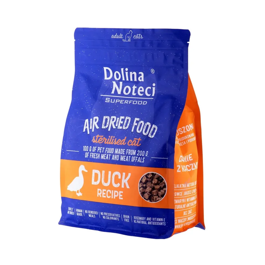 Dolina Noteci Superfood 1 kg gluteenivaba pardimaitseline kuivtoit steriliseeritud täiskasvanud kassidele