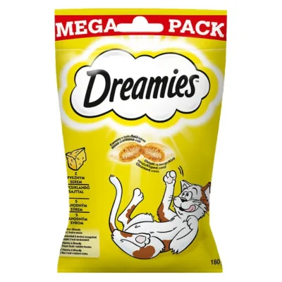 juustuga kassi maiused 180 g Dreamies pakk