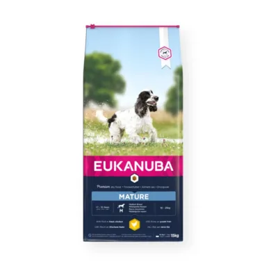 eakate koerte kanatoit 15 kg Eukanuba kuivtoit keskmistele