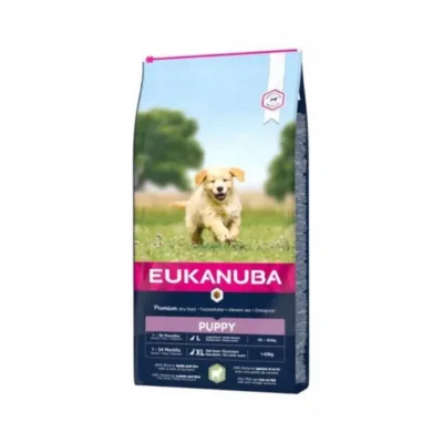 lambaliha kuivtoit kutsikatele Eukanuba Puppy 12kg kott