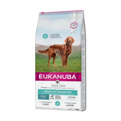 gluteenivaba koeratoit tundlikule seedimisele Eukanuba 12kg
