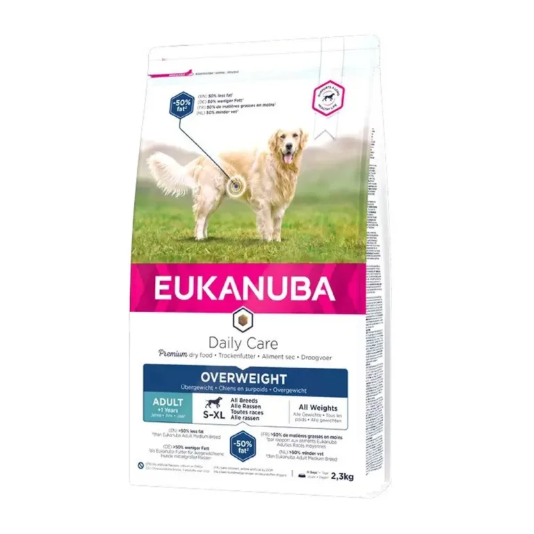 kuivtoit ülekaalulisele koerale EUKANUBA Daily Care Overweight pakk
