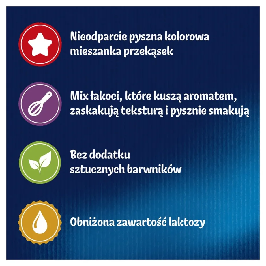 Purina Felix Party Mix Dairy Delight 60g piimamaitseline ja linnulihamaitseline kassimaius täiskasvanud kassile – 4