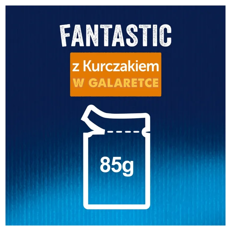 Felix Fantastic kanaga märg kassitoit pakendi graafika
