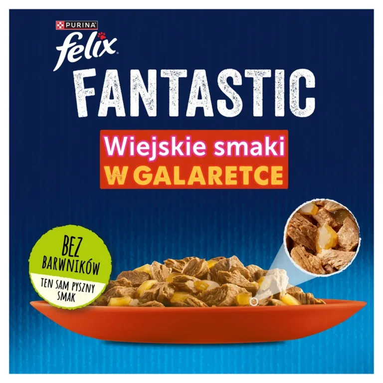 Felix Fantastic märgtoit lambaga lähivaade tekstuurile