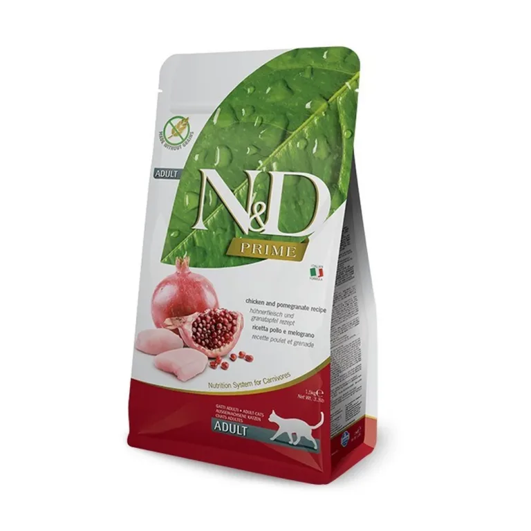 kana ja granaatõunaga kassitoit Farmina N&D 1,5kg pakend