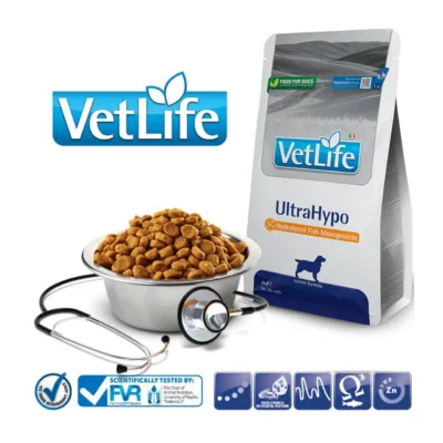 hüpoallergeenne kalatoit suurtele koertele Farmina Vet Life UltraHypo 2 kg