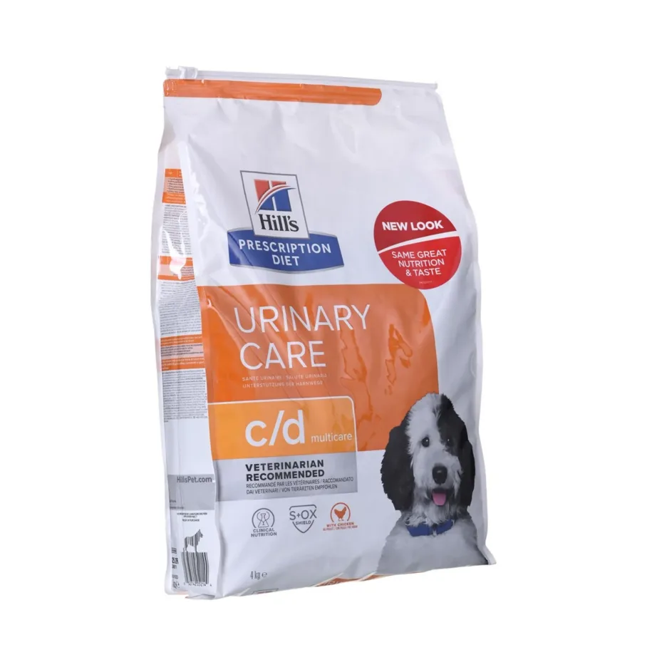 Hill’s Prescription Diet c/d Multicare 1,5 kg kanaga kuivtoit täiskasvanud koertele kuseteede tervise toetamiseks