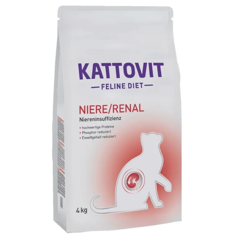 renal kuivtoit kassile 4kg KATTOVIT Feline Diet pakend